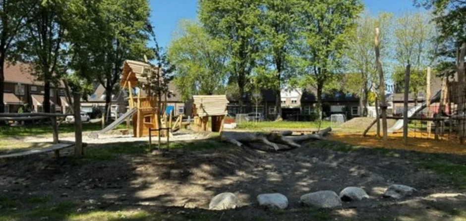 Nieuwe speeltuin aan de Hogevaert in Kaatsheuvel geopend