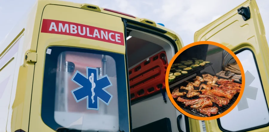Man gooit ethanol op de barbecue en raakt ernstig gewond