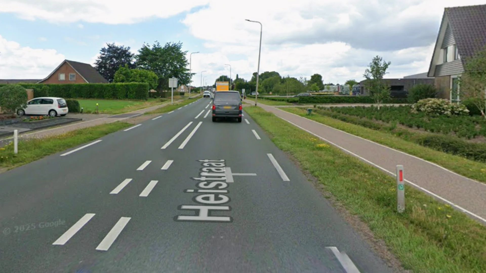 Heistraat tussen Dongen en Oosterhout afgesloten