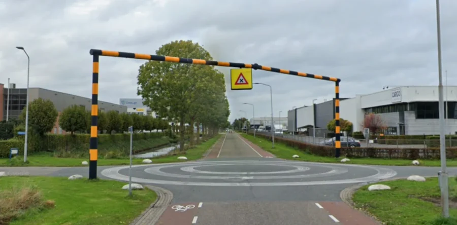 Opnieuw ongeluk op berucht kruispunt industrieterrein Waalwijk