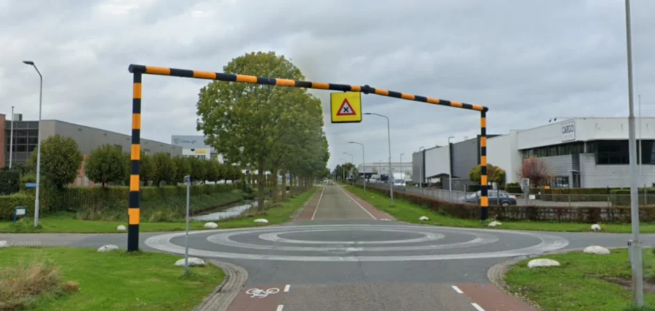 Opnieuw ongeluk op berucht kruispunt industrieterrein Waalwijk