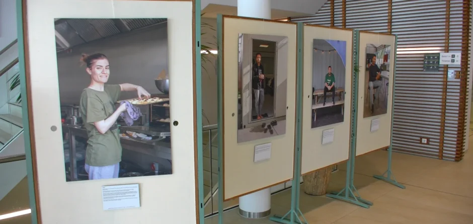 Foto-expositie over vluchtelingen in de Langstraat (Video)
