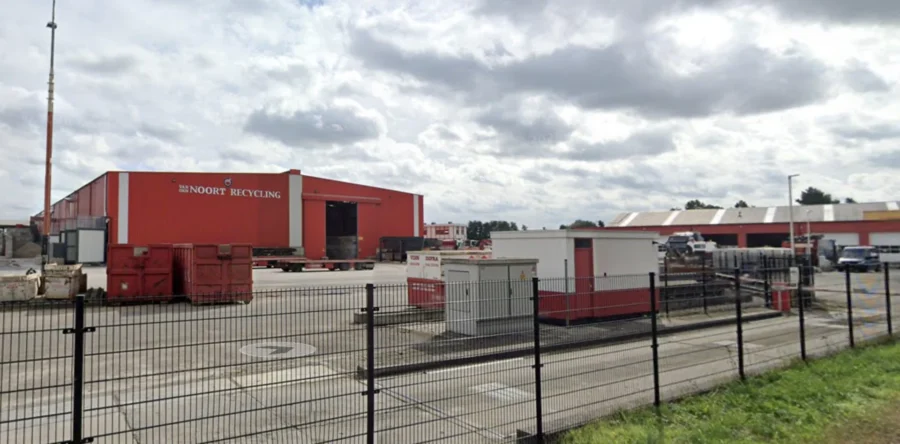 Brand bij Van Noord Recycling in Dongen