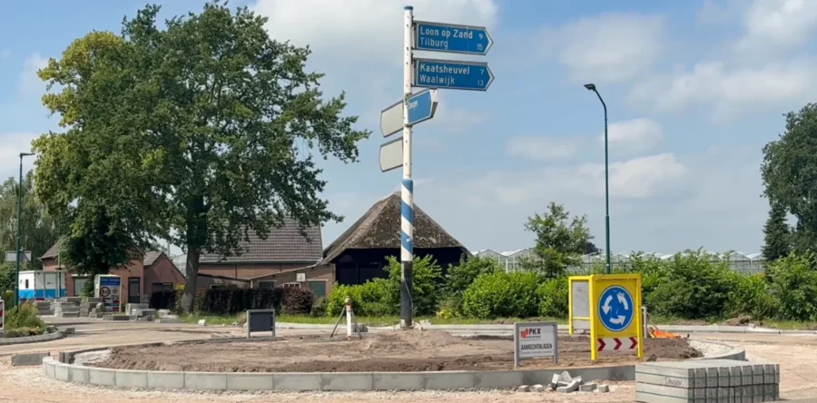 Rotonde Fazantenweg is dicht en zorgt voor verkeerschaos (Video)