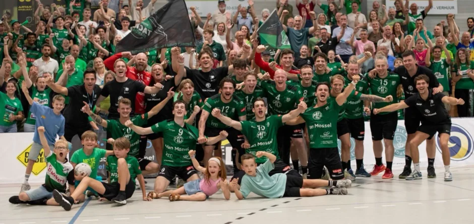 Promotie naar Super Handball League voor Tachos heren 1