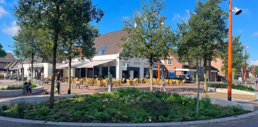 Feestelijke opening van groen centrum tijdens Drunen Bloeit Op
