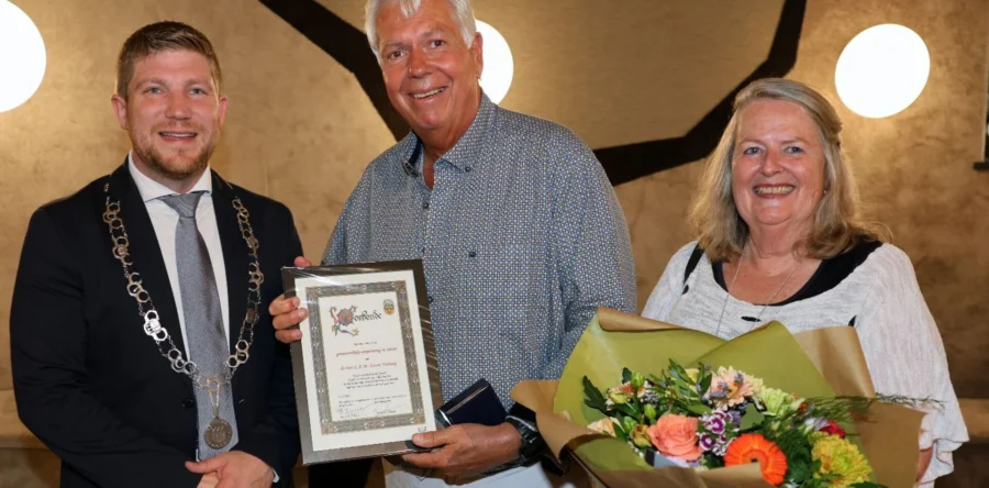 Leon Verweij krijgt Erepenning voor vrijwilligerswerk Villa Pardoes