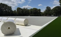 Aanleg nieuw kunstgrasveld bij Uno Animo verloopt voorspoedig