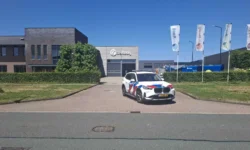 Arbeidsongeluk aan de Tielenstraat in Waalwijk