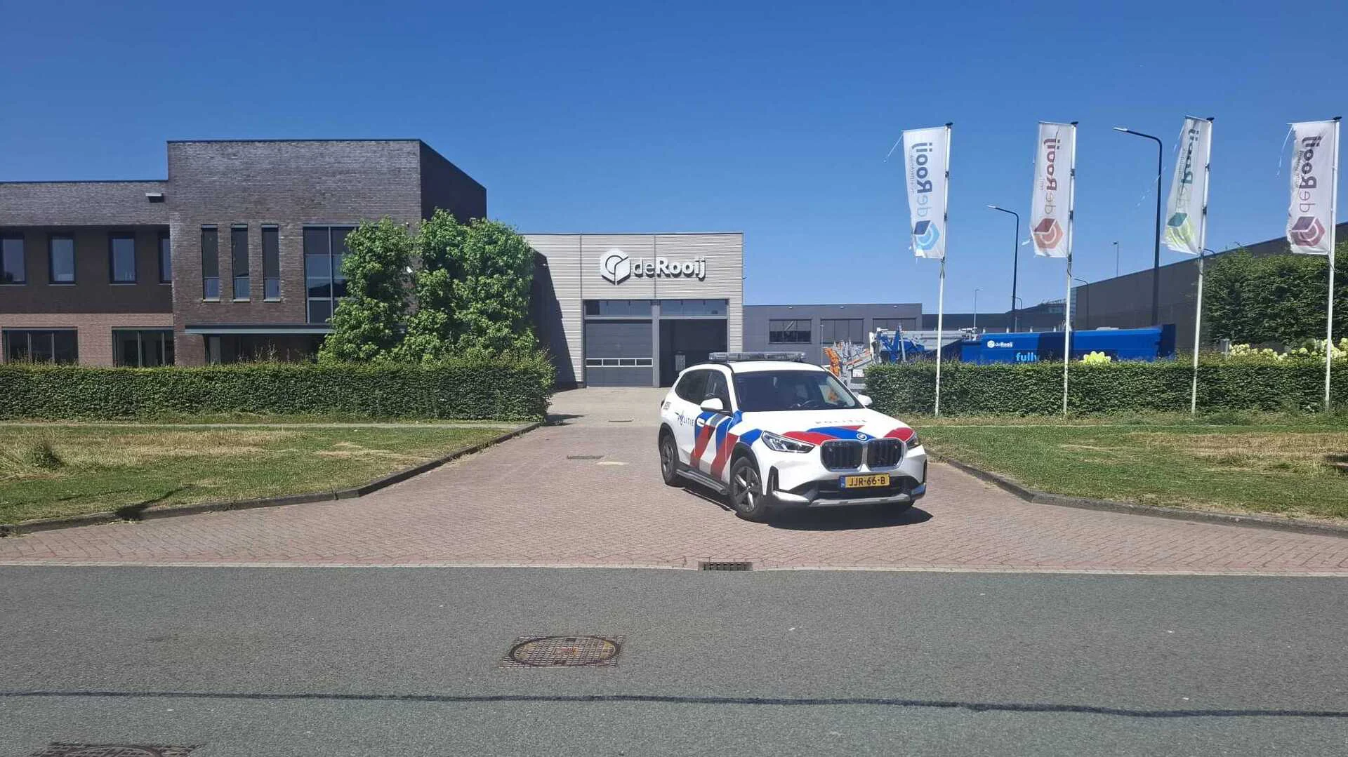 Arbeidsongeluk aan de Tielenstraat in Waalwijk